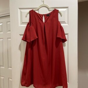 As U Wish Vibrant Red Dress